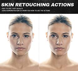 PS动作－皮肤润化：Skin Retouching Actions
